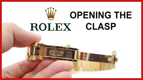 rolex datejust clasp|how to open rolex clasp.